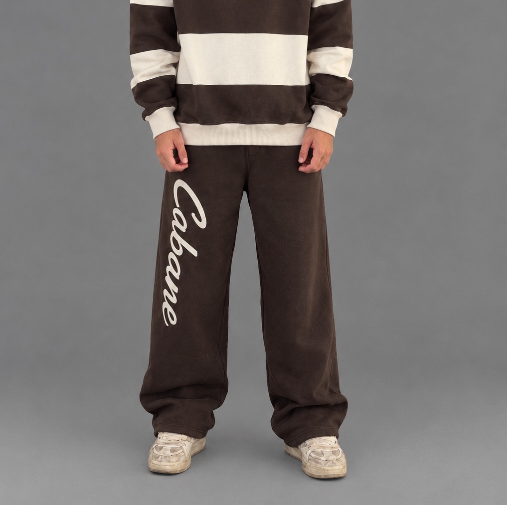 Cabane Basic Brown Pants