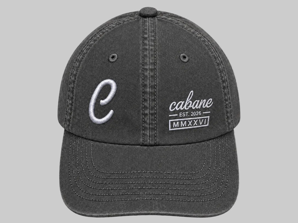 Dark Grey Cabane Cap