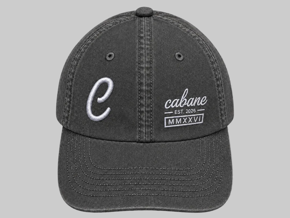 Dark Grey Cabane Cap