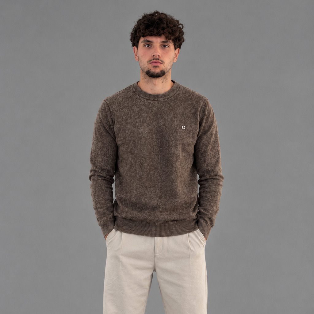 Basic Brown Cabane Jersey