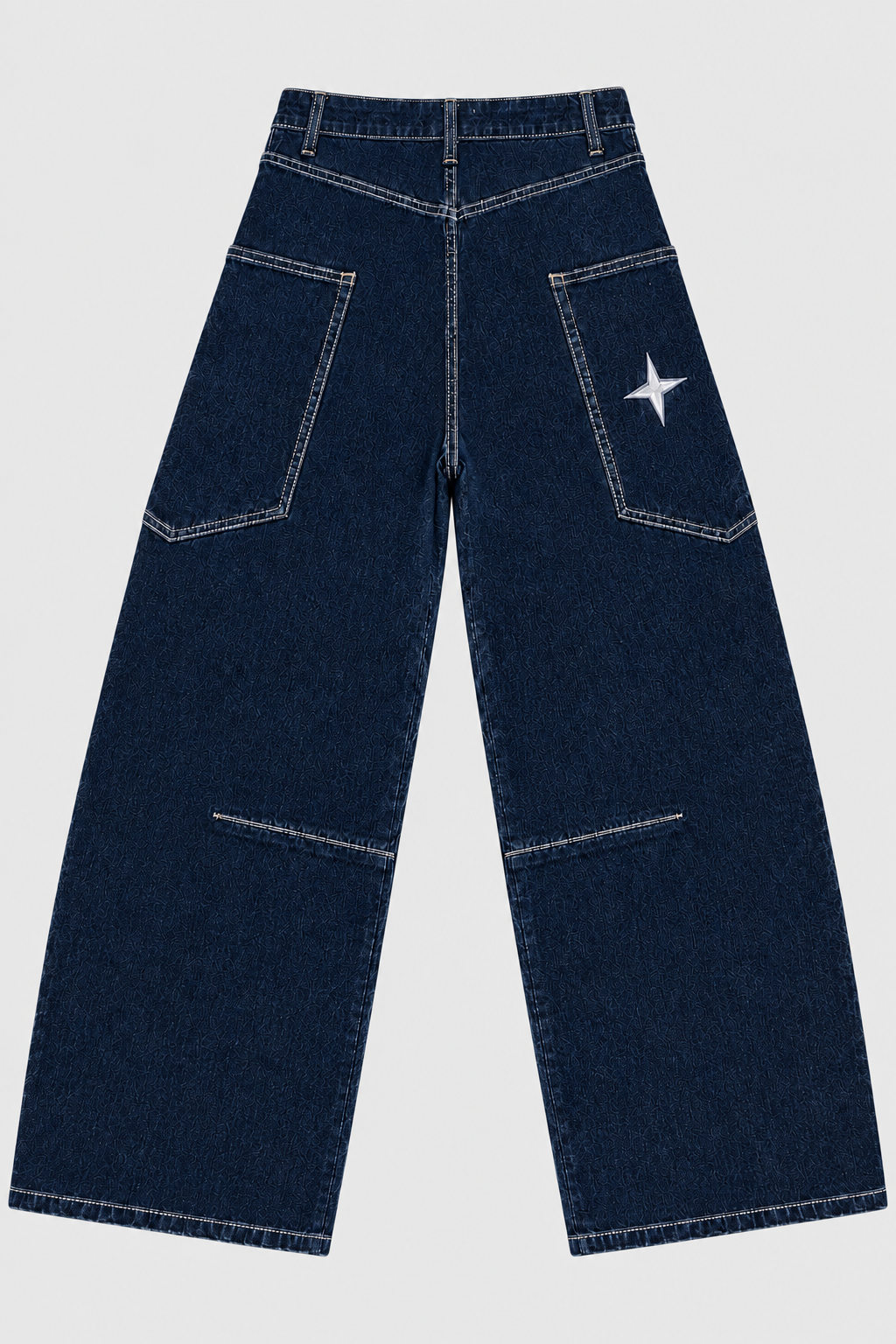 Dark Blue Cabane Jeans