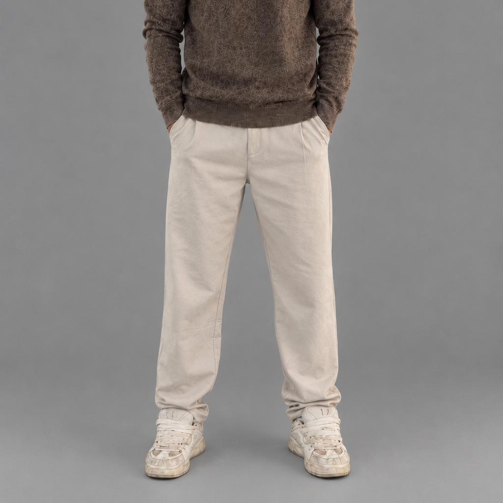 Beige Dress Pants