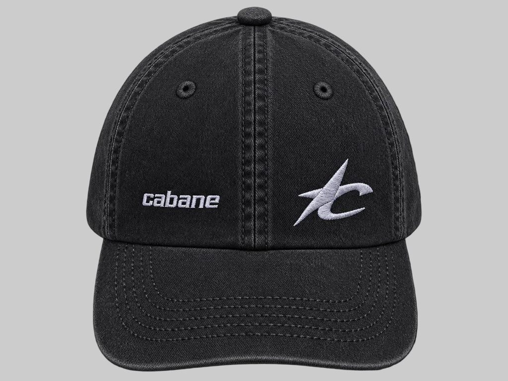 Gorra de estrella gris oscuro