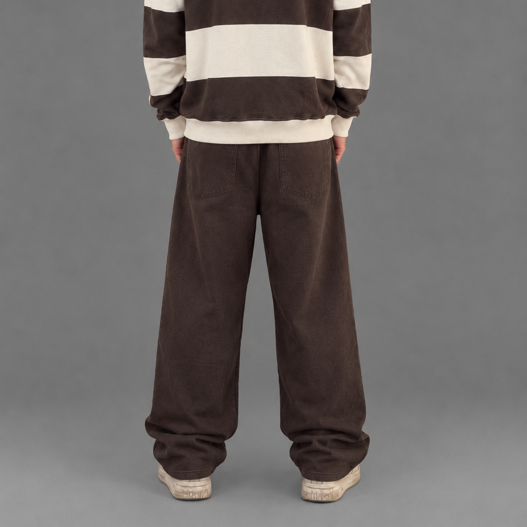 Cabane Basic Brown Pants