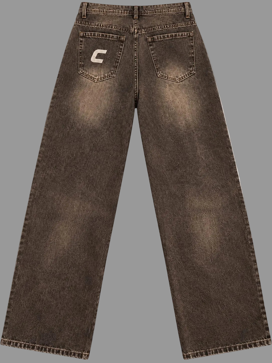Brown Cabane Jeans